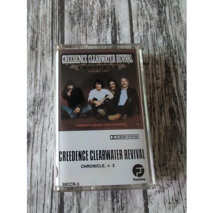 Chronicle Vol. 2 by Creedence Clearwater Revival (Cassette, 1986)-NM-FAST SHIP