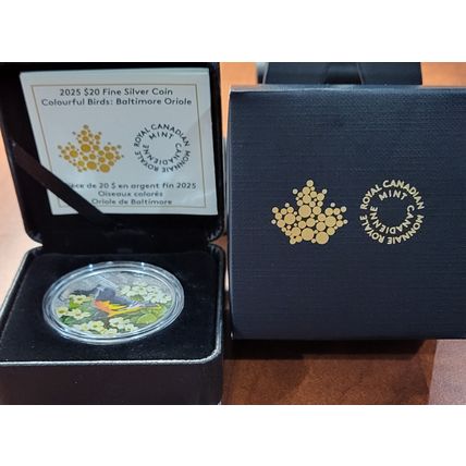 1 Oz Silver Collectible 2025 Royal Mint Baltimore Oriole Mintage Of 7500