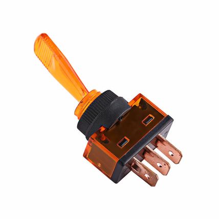 4 x ILLUMINATED TOGGLE FLICK SPST 20A 12V ON/OFF SWITCH CAR BOAT DASH BOARD