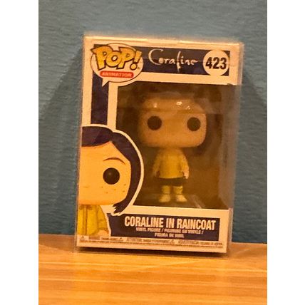 Funko Pop! Animation - Coraline in Raincoat #423 Vinyl Figure (Box + Protector)