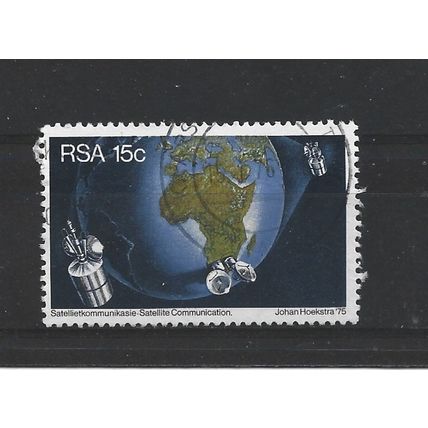 SouthAfrica.Satellite Communication stamp.Fine Used.Sep25a