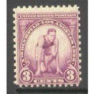 718 3c Runner Average MNH Q0356