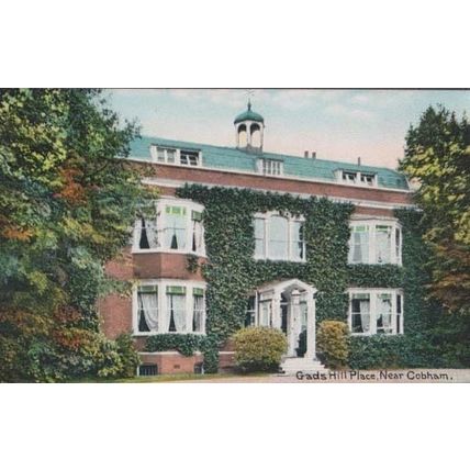 Cobham Grads Hill Place Antique Postcard