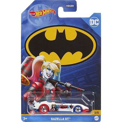 Hot Wheels - Gazella GT: DC Batman Series #5/5 (2022) *Harley Quinn / White*