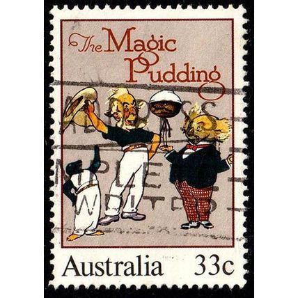 Australia 1985 Children's Books Magic Pudding 33c Used Stamp.