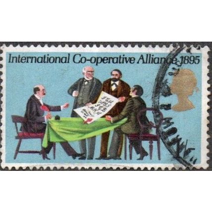 1970 Anniversaries. 1/-d Value. International Co-op Alliance. Fine Used