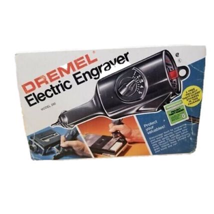Vintage Dremel 5 Speed Electric Engraver, Model 290.