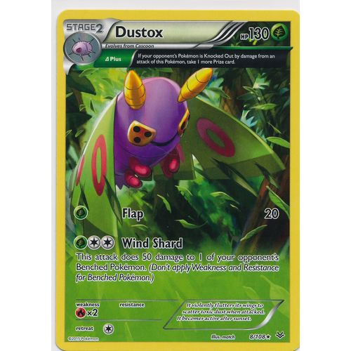 Pokemon Roaring Skies #8/108 Dustox