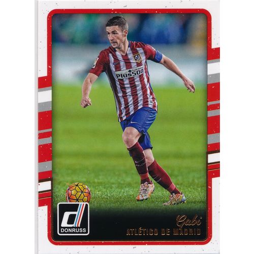 2016 Donruss Soccer 18 Gabi Atletico de Madrid