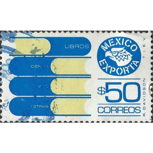 MEXICO, Exports, Books, blue 1983, $50, #5