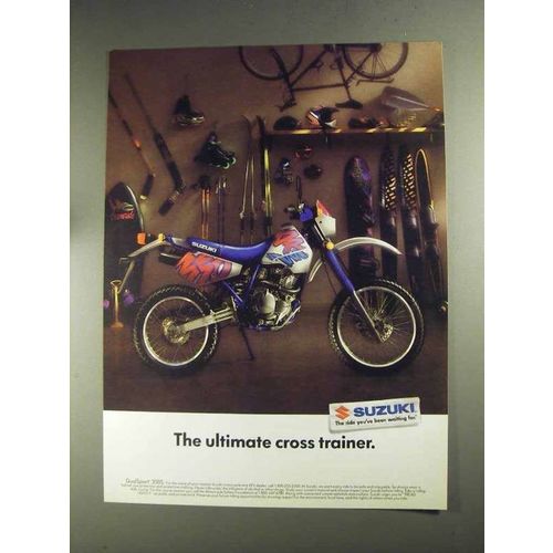 1992 Suzuki DualSport 350S Motorcycle Ad, Cross Trainer