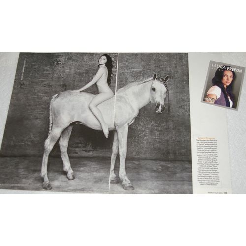 LAURA PREPON Clippings + Americana Card