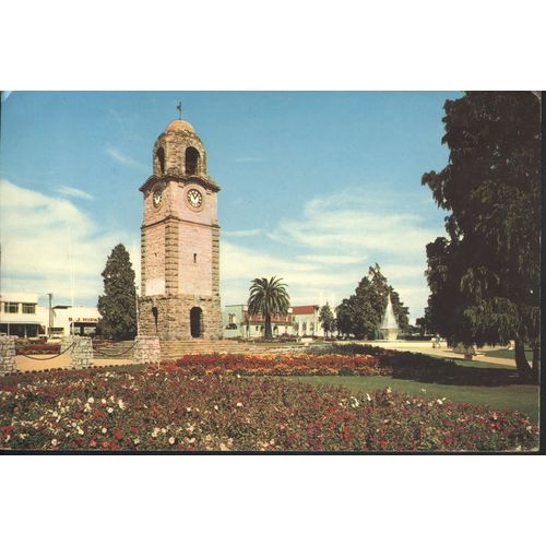 New Zealand PC 1978 - Blenheim - Clock Tower and Seymour Square