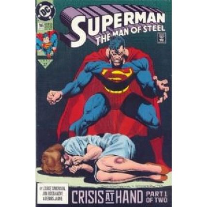Superman: Man of Steel (Vol 1) # 016 VFN- AMERICAN COMICS
