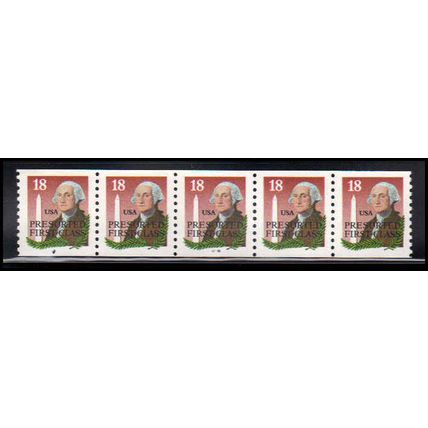 2149av 18c George Washington Very Fine MNH Dry Gum PNC 33333/5 X2389