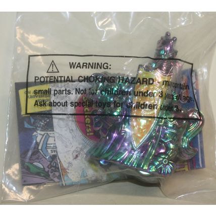 1996 Wendys Laser Knights Knight Warrior Mint in Package
