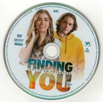 Finding You (DVD disc) 2020 Rose Reid, Jedidiah Goodacre