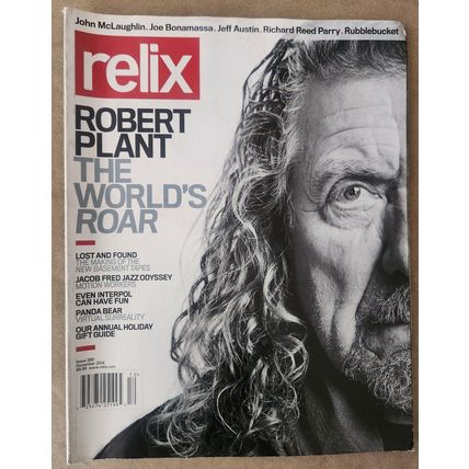 Relix Magazine December 2014 Issue 260 - Robert Plant Cover