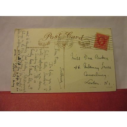 SOUTH PARADE PIER, SOUTHSEA, HAMPSHIRE used vintage postcard 1936 pm =