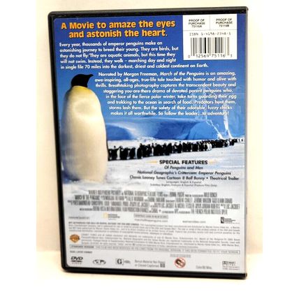 March of the Penguins (DVD, 2005, Full Screen) (L35)