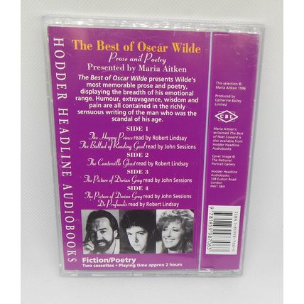 Best of Oscar Wilde Audio Book Performed by Robert Lindsay & John Sessions 1996
