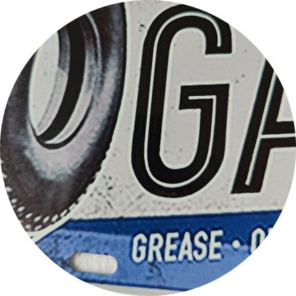 Metal Sign I'll be In the Garage Service Repair Fun Rustic Tin Plate Signs M18