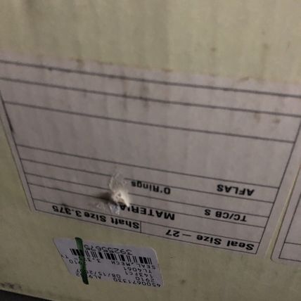 NEW CHESTERTON 167758 155 API STATIONARY SHAFT SEAL, SIZE 27, 3.375", AY