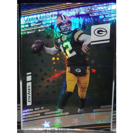2021 Panini Prestige AARON RODGERS (Packers) Xtra Points Astral #104
