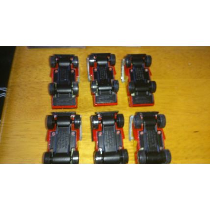 Matchbox No37 Skip Trucks x 6 (1 a very rare gold interior)