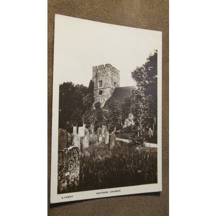 1930s real photo WHS Postcard - Ightham Church - Sevenoaks, Kent