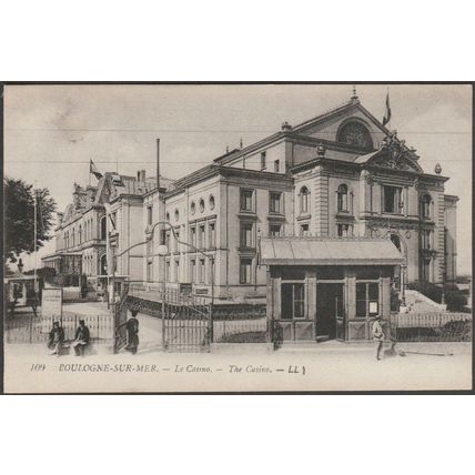 Le Casino, Boulogne-sur-Mer, c.1910 - Lévy CPA LL109