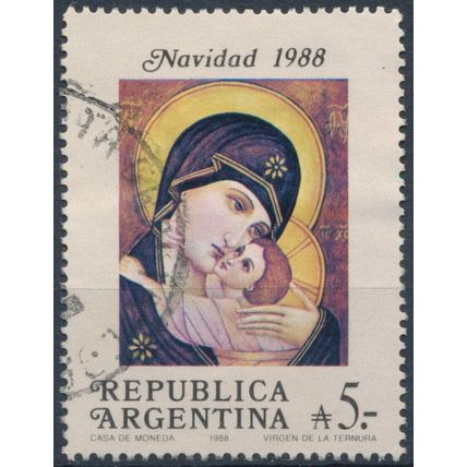 Christmas - Argentina 1988 - F H - MiNr 1952
