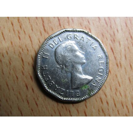 1956 Queen Elizabeth ll 5 Cents Canada Coin