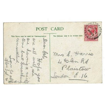 Bungay, Market Place, Suffolk, Postcard.