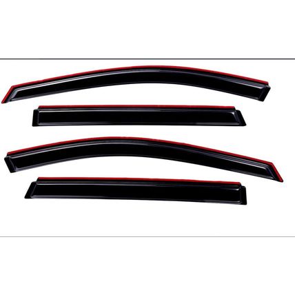 Vent Visors Fits 2013-2018 Nissan Pathfinder by Lightronic WV194479 , 4-Pieces S