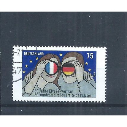 Germany Stamps 2013 Elysee Treaty used. SG 3819 (AR407)