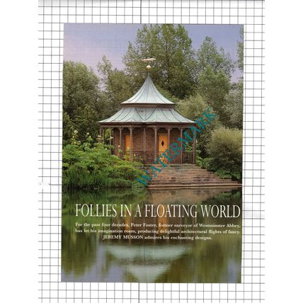 Peter Foster Surveyor Hemingford Grey Follies - 1997 Article
