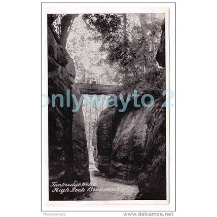 TUNBRIDGE WELLS, HIGH LOCK BROADWATER, KENT, ENGLAND, c1900/10s?, Postcard