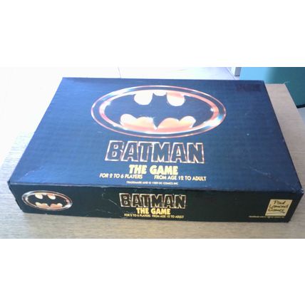 BATMAN: THE GAME (1989 Movie Tie-In) Paul Lamond Games (Vintage 1989) SEE NOTES