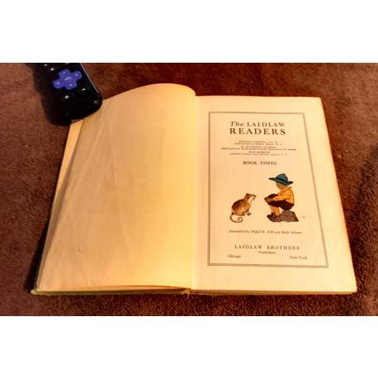 Old Vintage Basci Reader The Laidlaw Reader Teachers Edition By May Robbins 1928