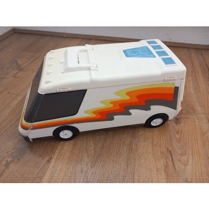 Micro Machines Super Van City Camper RV Fold Out Playset Vintage 1991 Galoob