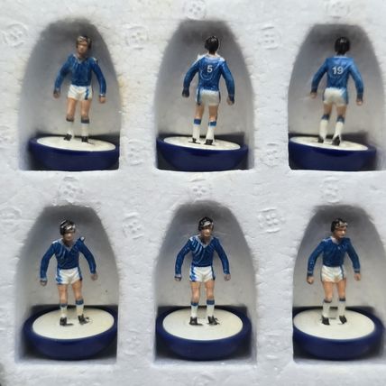 Subbuteo lw team ref 631 MILLWALL LEICESTER BIRMINGHAM GILLINGHAM COMPLETE SET