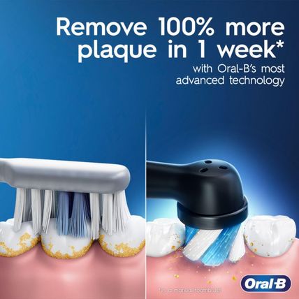 Oral-B Io Deep Clean + Whiten Rechargeable Electric Toothbrush with Visible Pres