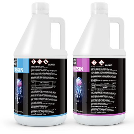 LET'S RESIN Epoxy Resin Kit,1 Gallon Bubble Free & Crystal Clear Epoxy Resin for