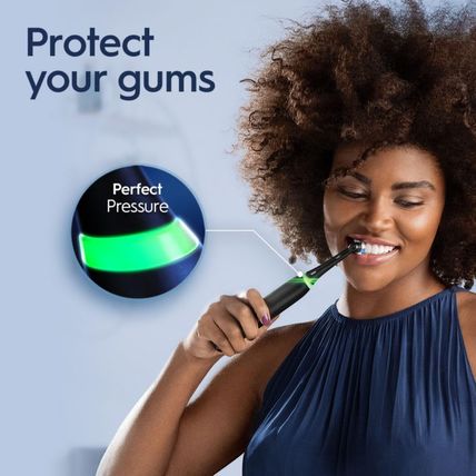 Oral-B Io Deep Clean + Whiten Rechargeable Electric Toothbrush with Visible Pres