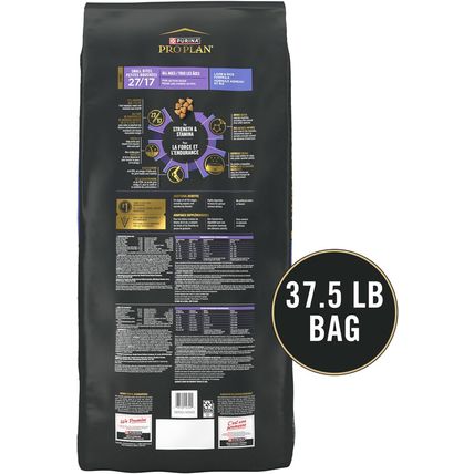 Purina Pro Plan High Protein Dog Food, Small Bites, SPORT 27/17 Lamb and Rice Fo