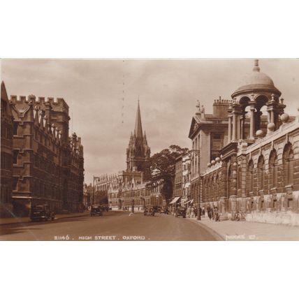 EC715 - OXFORD HIGH STREET. PRINTED POSTCARD
