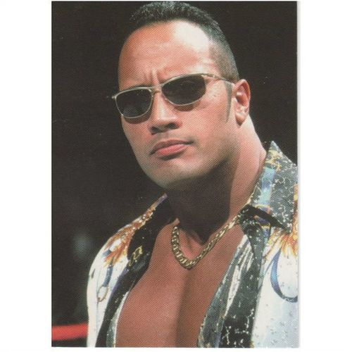 PROMO CARD - THE ROCK - P1 (2000)