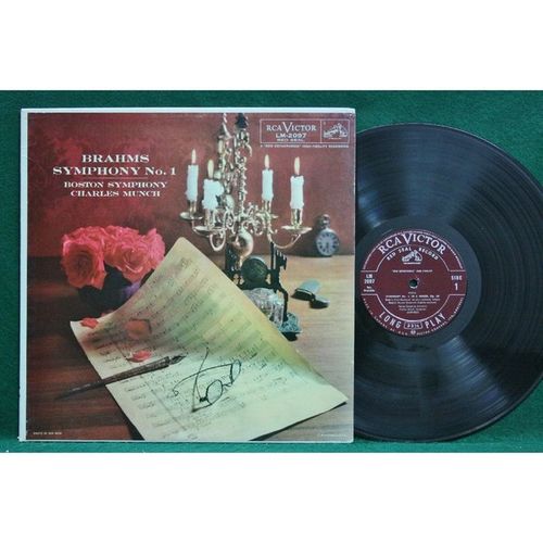 Charles Munch - Brahms: Symphony No. 1 in C Minor - LM 2097 - EX-
