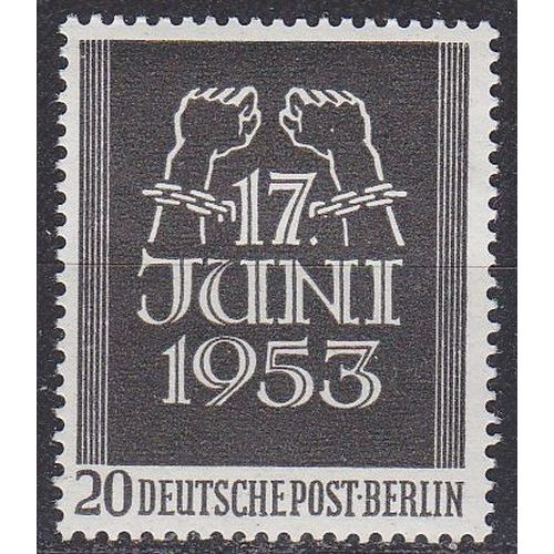 GERMANY BERLIN [1953] MiNr 0110 ( **/mnh )